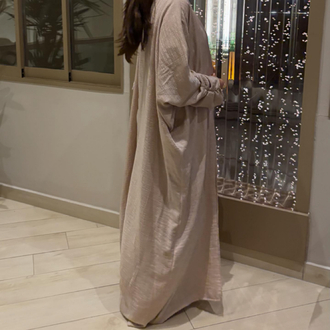 kolu kıvrımlı beige elegance