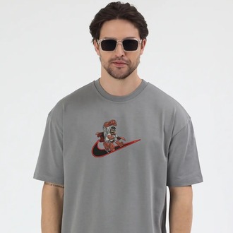 Omni Man Nakış İşlemeli Unisex Oversize T-Shirt