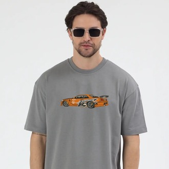 Nissan Skyline GT-R R34 Nakış İşlemeli Unisex Oversize T-Shirt