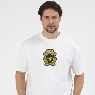 Cs Go Nakış İşlemeli Unisex Oversize T-Shirt