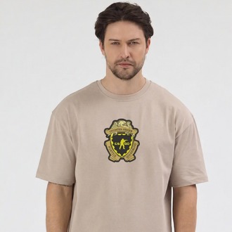 Cs Go Nakış İşlemeli Unisex Oversize T-Shirt