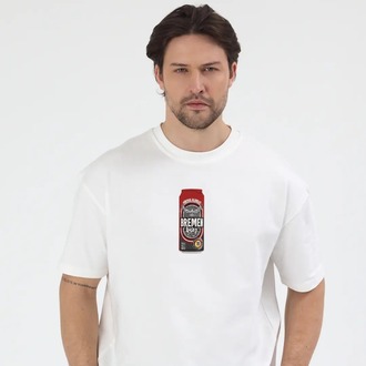 Bremen Nakış İşlemeli Unisex Oversize T-Shirt