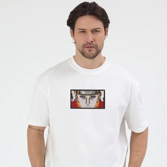 Pain Nakış İşlemeli Unisex Oversize T-Shirt