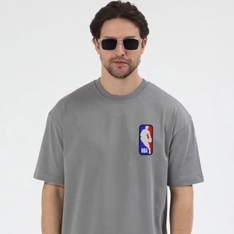 NBA Nakış İşlemeli Unisex Oversize T-Shirt