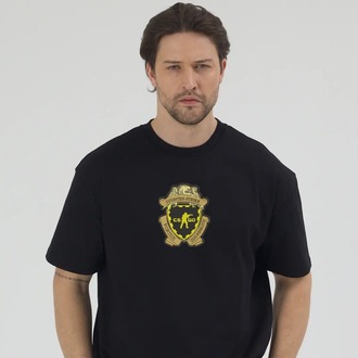 Cs Go Nakış İşlemeli Unisex Oversize T-Shirt