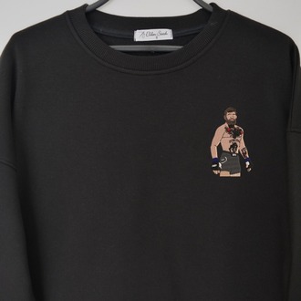 Conor McGregor Nakış İşlemeli Unisex Oversize Sweatshirt