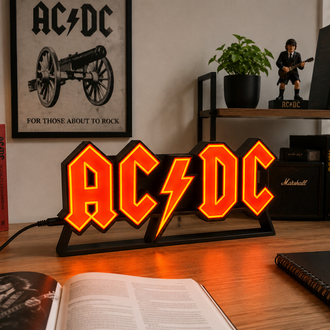 AC/DC Işıklı LED Masa Lambası – 25x10 cm Dekor