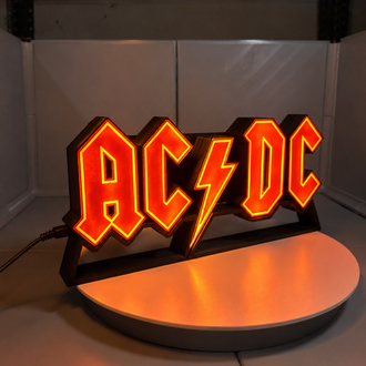 AC/DC Işıklı LED Masa Lambası – 25x10 cm Dekor