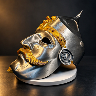 Kuman-Kıpçak Türk Savaşçı Maskesi – Cuman Kipchak Warrior Mask