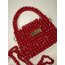 Dark Red Crystal Bag
