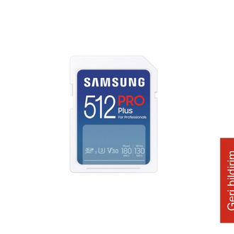 Samsung 512GB Pro Plus Mavi Hafıza Kartı sd kart