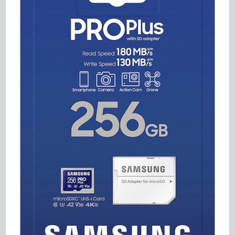 Samsung PRO Plus 256GB microSDXC Hafıza