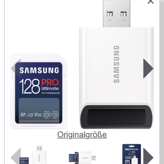 Samsung pro ultumate 128 gb hafıza kart