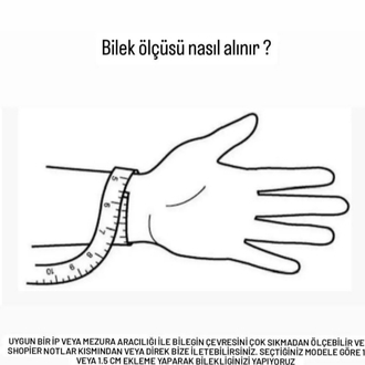 Dogaltaş tasarım Çelik bileklik