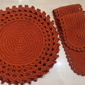 Turuncu Polyester Supla Takımı 