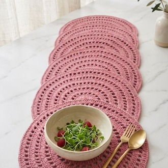  Şeker pembe koton supla takımı