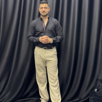TOMMY HİLFİGER SİYAH GÖMLEK