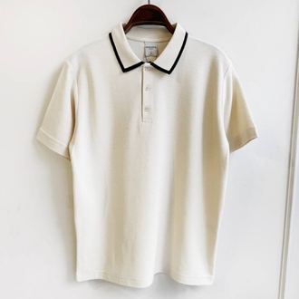 Yakası Çizgili T-Shirt