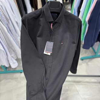 TOMMY HİLFİGER SİYAH GÖMLEK