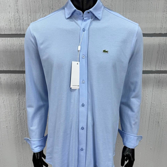 LACOSTE BUZ MAVİSİ GÖMLEK