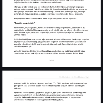 Oto Elektrik & Elektronik Eğitim ve Arıza Bulma Teknikleri