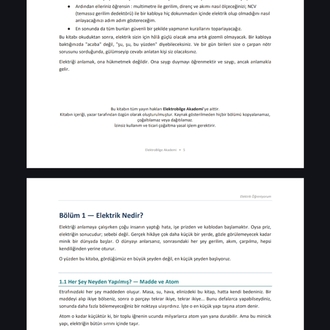 Elektrik Öğreniyorum – Sıfırdan Temele: Gerilim, Akım, Çarpılma ve Ölçüm | ElektroBilge