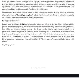 Elektrik Öğreniyorum – Sıfırdan Temele: Gerilim, Akım, Çarpılma ve Ölçüm | ElektroBilge