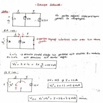 Elektrik Devreleri 1 Ders Notu ( El Yazması )