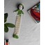 Amigurumi erkek çocuk kitap ayracı