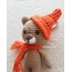 Amigurumi ayıcık anahtarlık