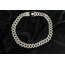 20mm Silver & Gold Prong Chain