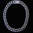 20mm Silver Cuban Chain