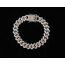 14mm Full Filled Silver/Gold/Rose gold Prong Bracelet