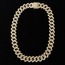 20mm Silver & Gold Prong Chain