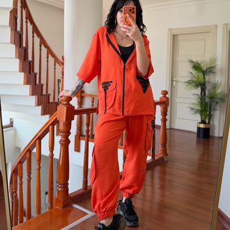 Tasarım Alt Üst Takım (Oranj)