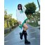 Deri Detay Sweatshirt