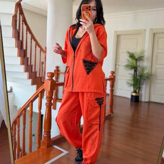 Tasarım Alt Üst Takım (Oranj)