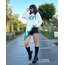 Deri Detay Sweatshirt