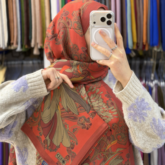 ED SCARF FLOŞ VİSCON ŞAL