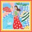 Fular-Femme Lumineuse-Positano