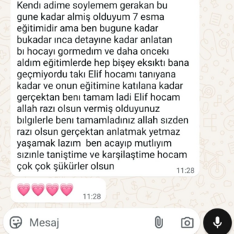 ESMALAR EĞİTİMİ - 13 TEMMUZ 2026 YENİ SINIF
