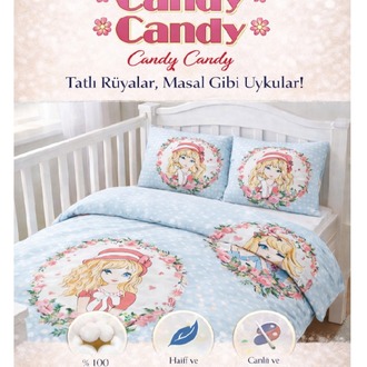 Bebek Nevresim Takımı- %100 Pamuk