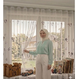 Sevimli Dostlar Çocuk Odası Tül Perde-EN: 180 cm: Boy: 200 cm-1/2 Pile