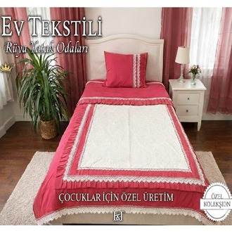 Tek Kişilik Pike Takımı- Çocuklar için-Özel Üretim