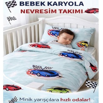 Bebek Nevresim Takımı- %100 Pamuk