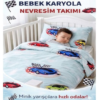 Bebek Nevresim Takımı- %100 Pamuk