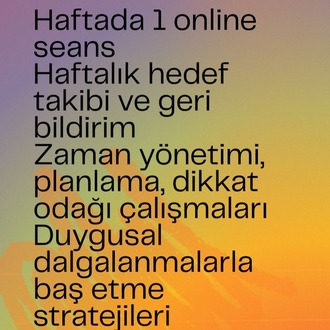 DEHB’li Yetişkinler için Online Koçluk – 4 Haftalık Süreç