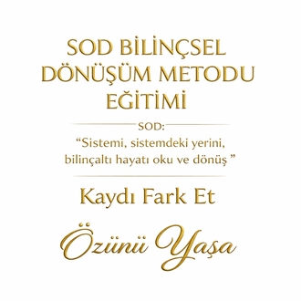 SOD BİLİNÇSEL DÖNÜŞÜM 1-2 