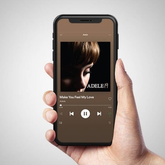 Spotify Resimli Şarkılı Yastık