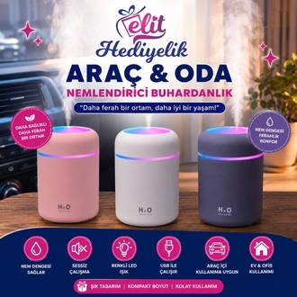 Araç ve Oda Nemlendiricisi Buhardanlık